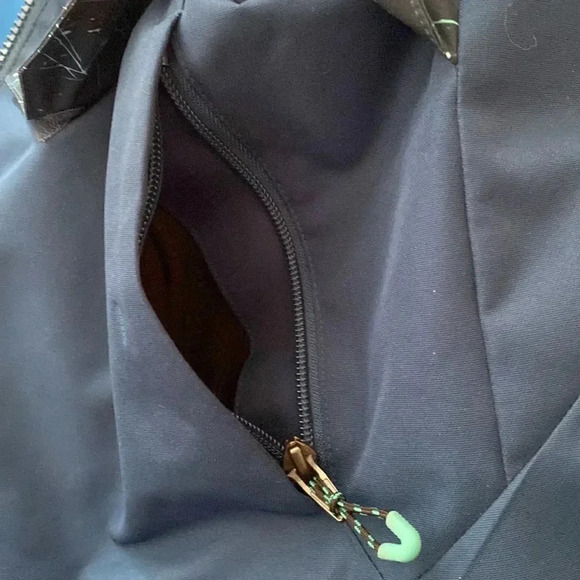 Obermeyer sz 10/12 ski snowboard winter snow jcket excellent condition dark blue - Picture 9 of 11